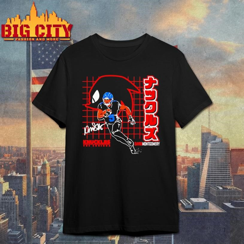 David Montgomery Knuckles The Echidna Shirt