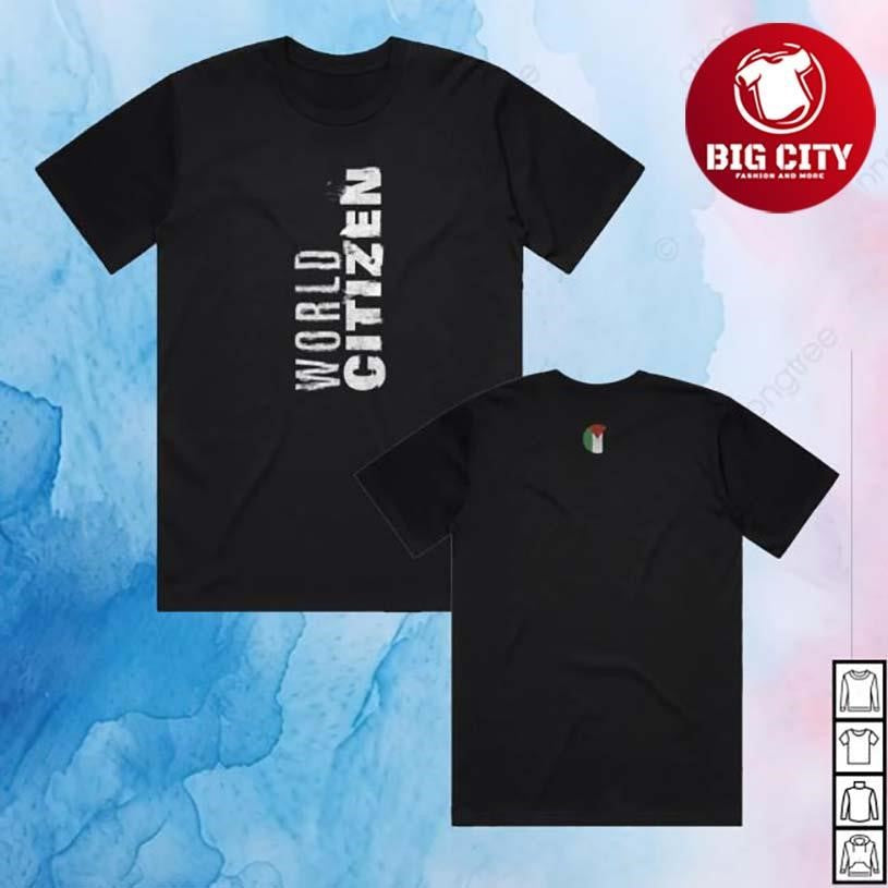 David Sylvian World Citizen Two Sided Shirt