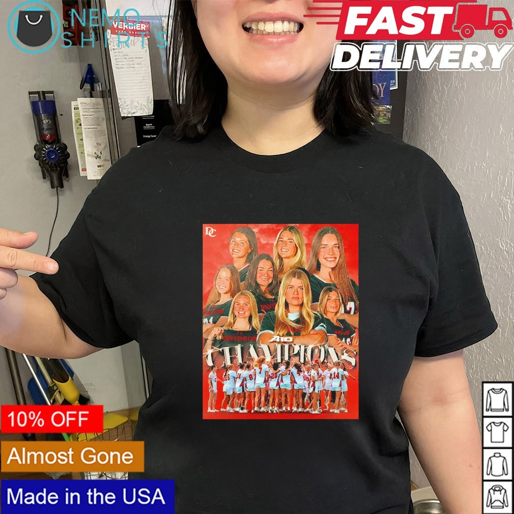 Davidson Wildcats 2026 Atlantic 10 women’s lacrosse champions shirt