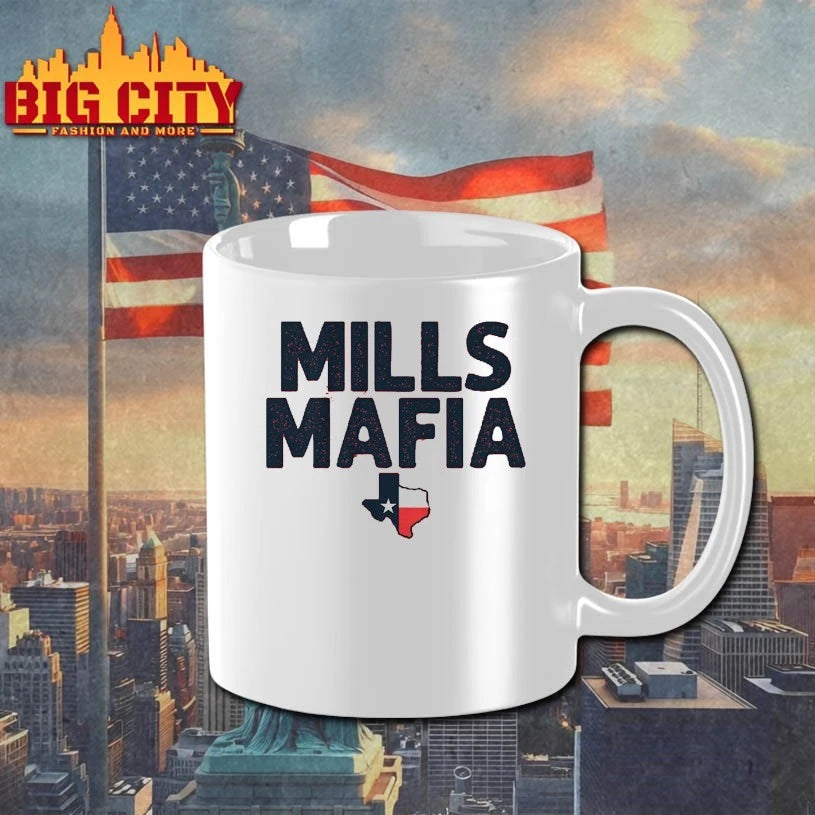 Davis Mills Mafia Texas Map shirt