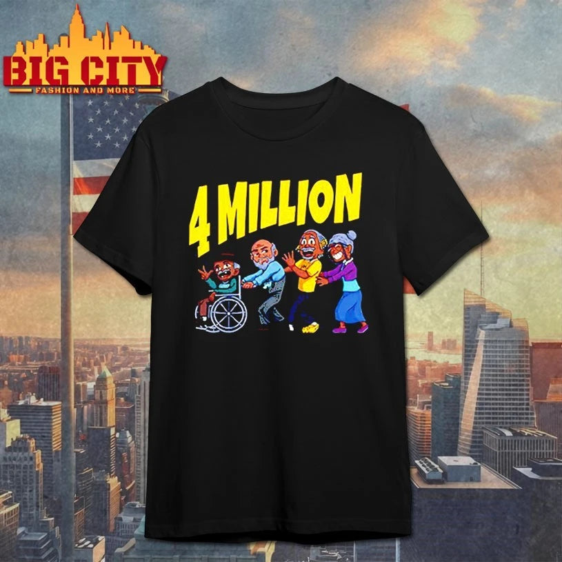 Daydrianharding 4 Million Subscribers Black shirt