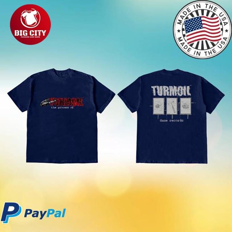 Daze Style Turmoil The Process Of Two Sided Shirt
