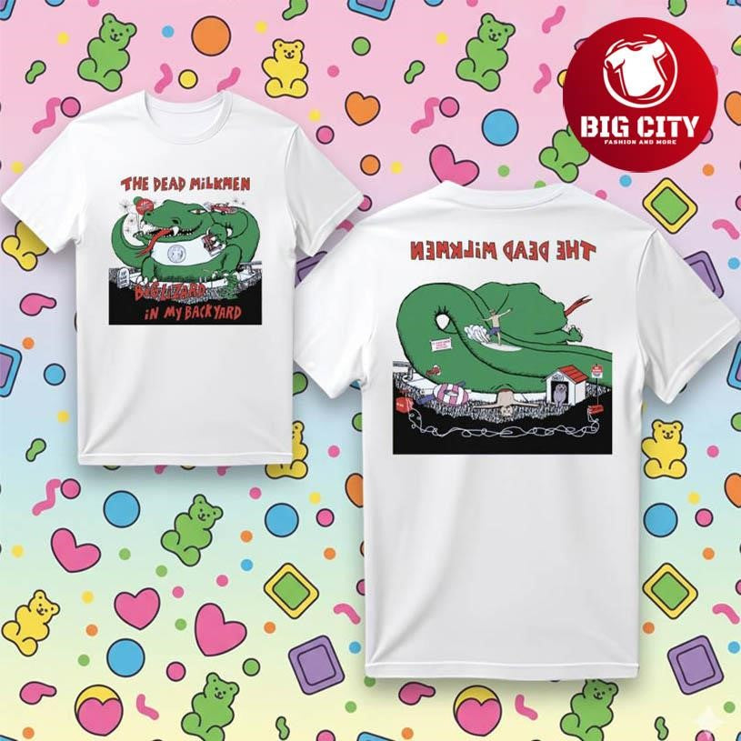 Dead Milkmen Big Lizard Anniversary Two Sided Shirt