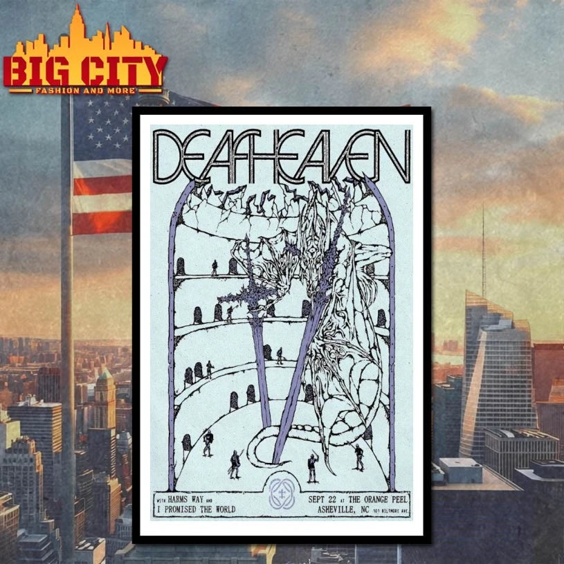 Deafheaven At The Orange Peel On Sep 22 2025 Poster shirt