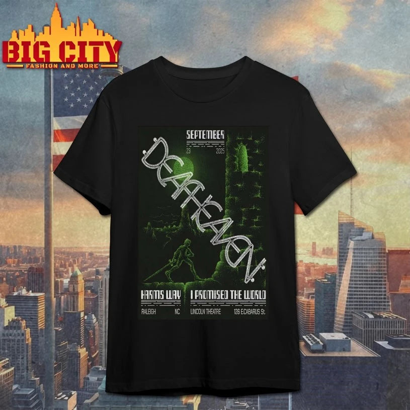 Deafheaven Lincoln Theatre In Raleigh NC Sep 23 2025 Poster shirt