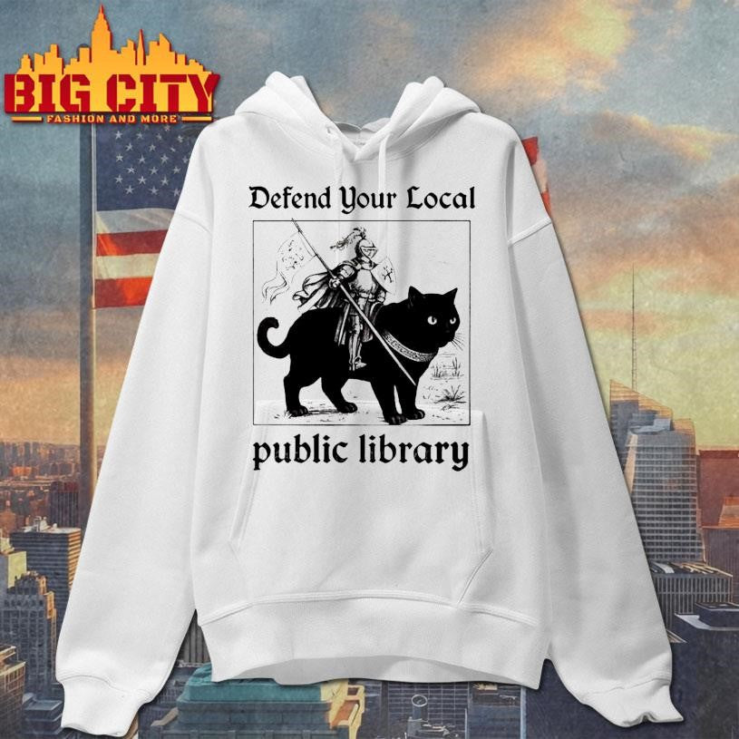 Defend Your Local Public Library Ugly Christmas Shirt