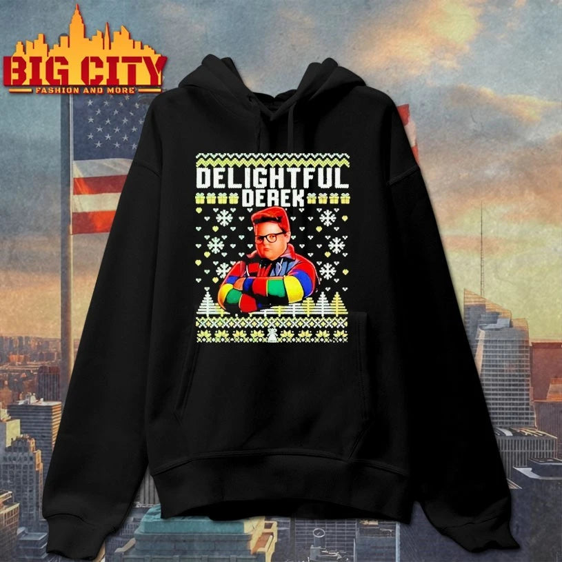 Delightful Derek Ugly Christmas shirt