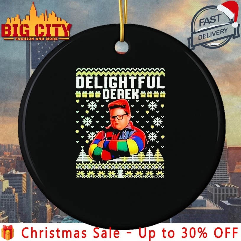 Delightful Derek Ugly Christmas shirt