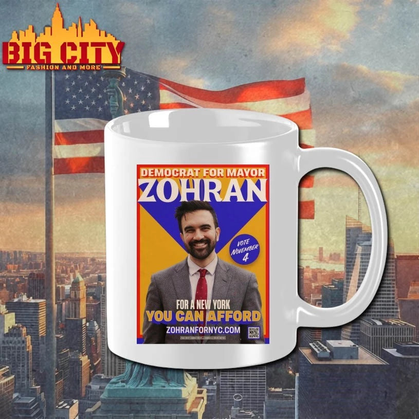 Democrats For Mayor Zohran For a New York You Can Afford poster shirt