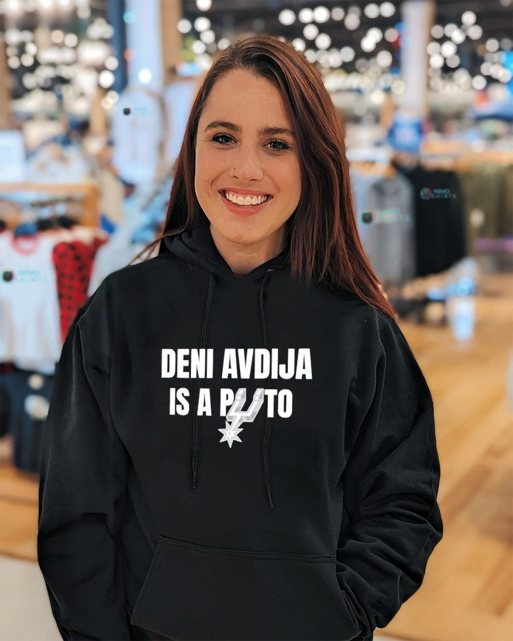Deni Avdija is a San Antonio Spurs NBA shirt