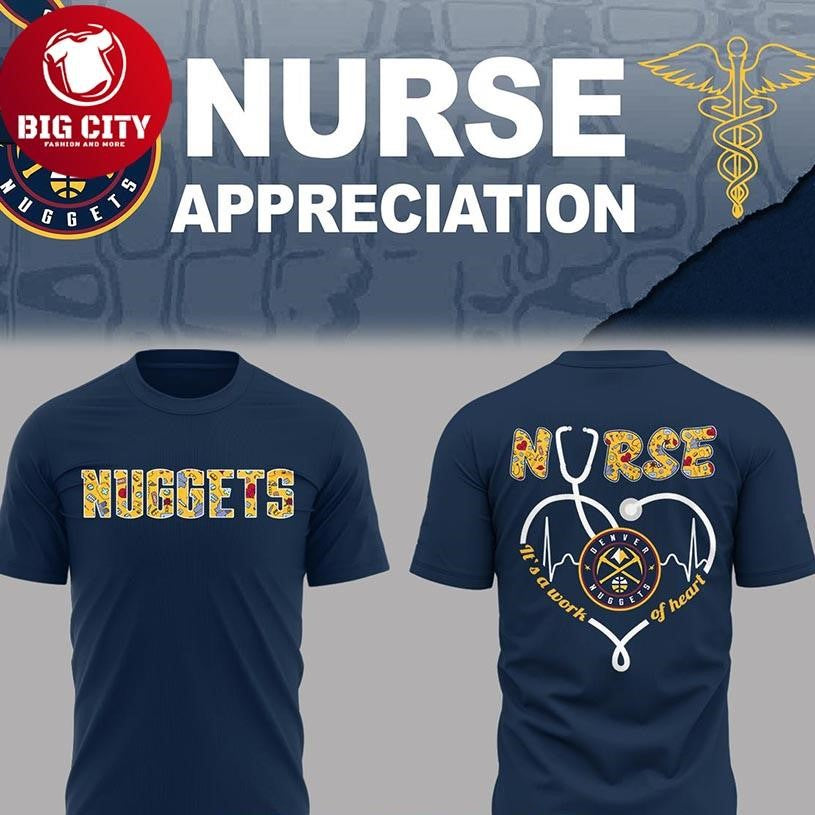 Denver Nuggets Nurse Night Of Appreciation 2025 Christmas Two Sided Shirt