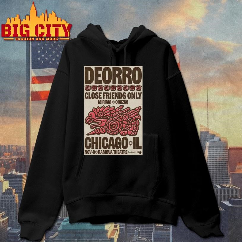 Deorro Ramova Theatre in Chicago November 8 2025 Poster shirt