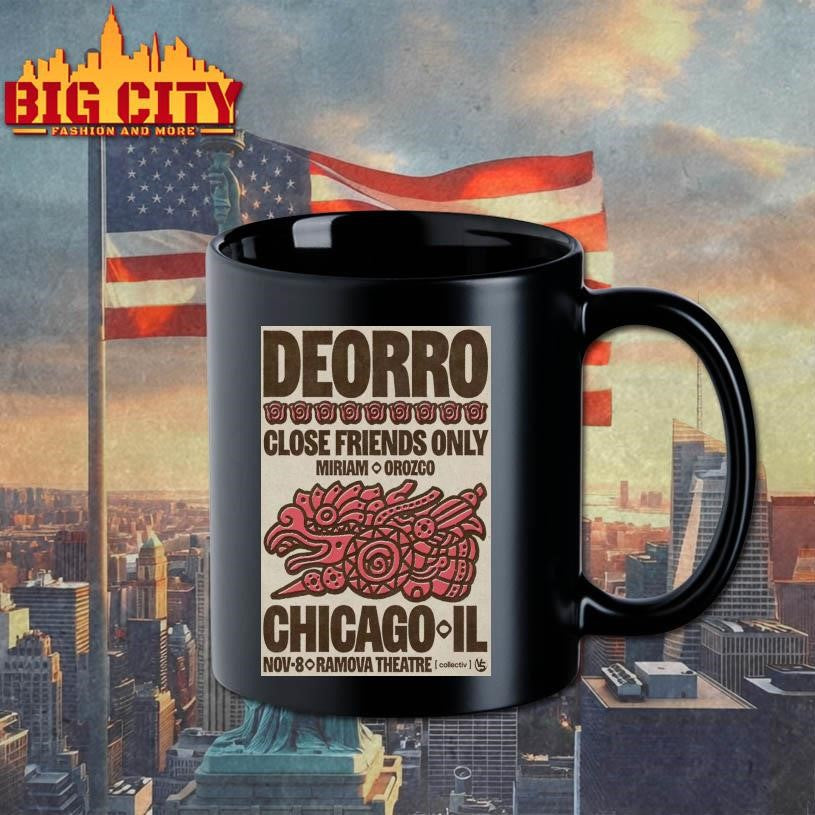Deorro Ramova Theatre in Chicago November 8 2025 Poster shirt