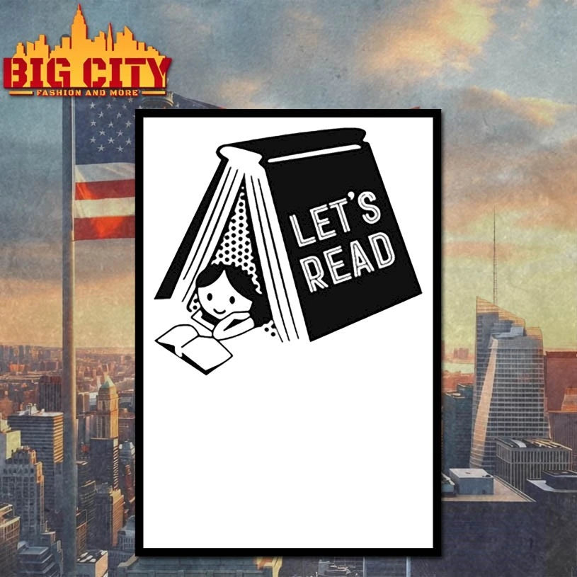 Derek Luh let’s read book shirt