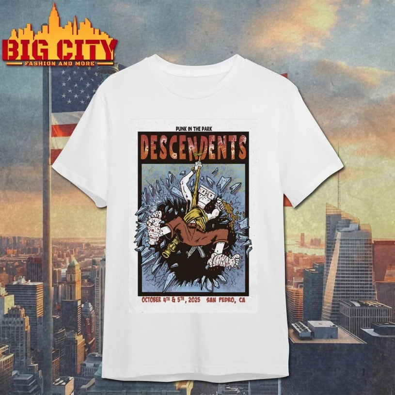 Descendents 10-4 10-5-2025 Punk In The Park Shows Poster shirts