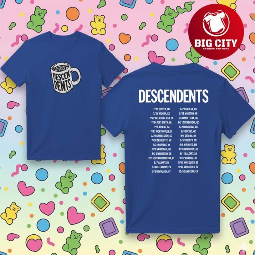 Descendents Coffee Mug 2025 Tour Two Sided Shirt
