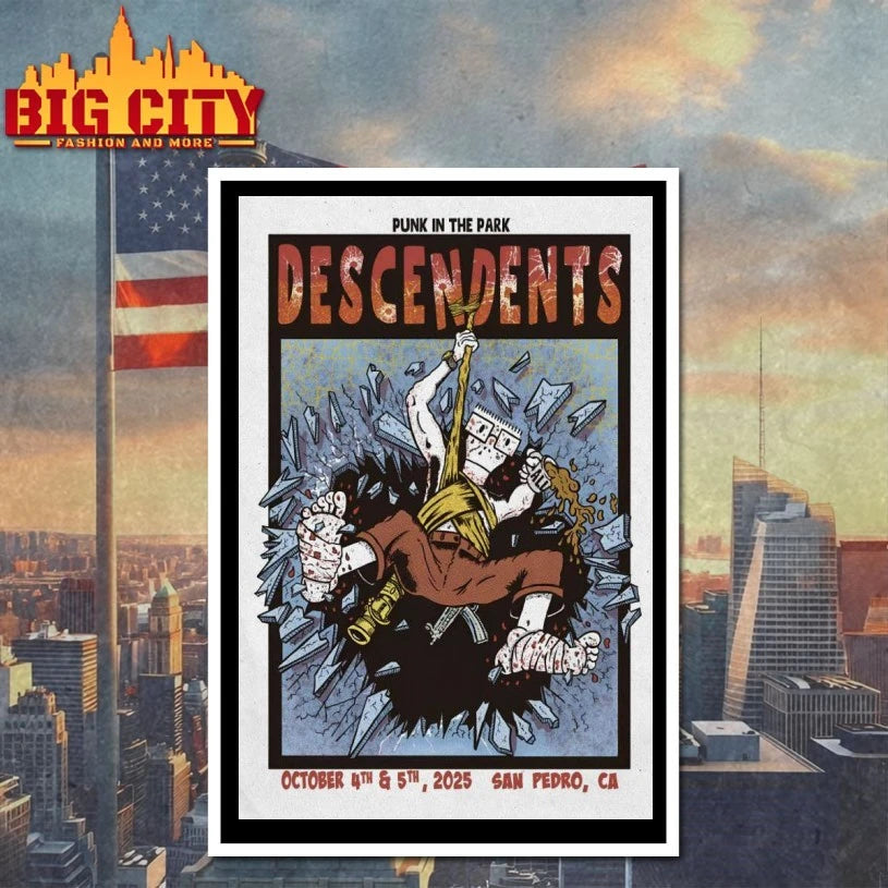 Descendents Punk In The Park Shows On Oct 4-5 2025 Poster Shirt