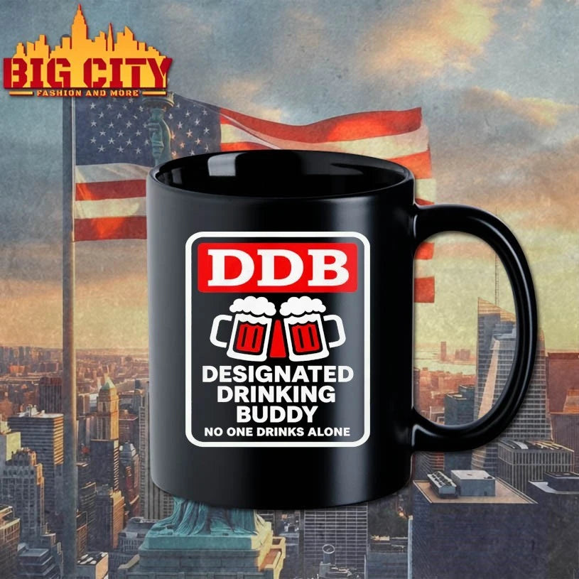 Designated Drinking Buddy No One Drinks Alone Ddb shirt