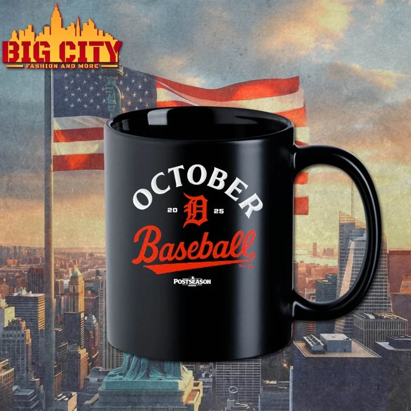 Detroit Baseball Tigers 2025 October Shirts