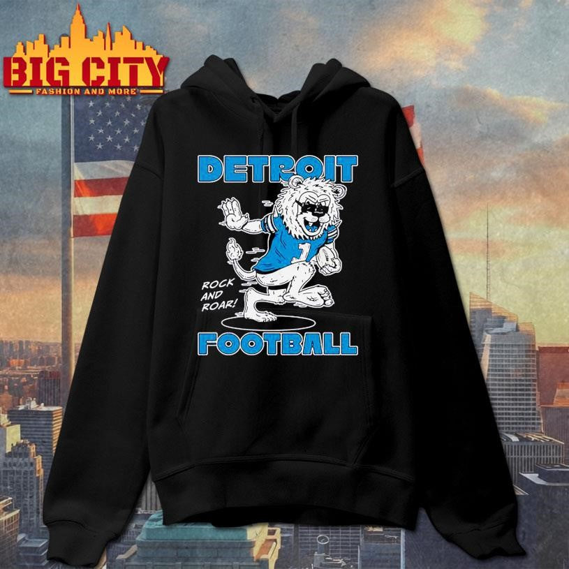 Detroit Football Rock And Roar 2025 shirt
