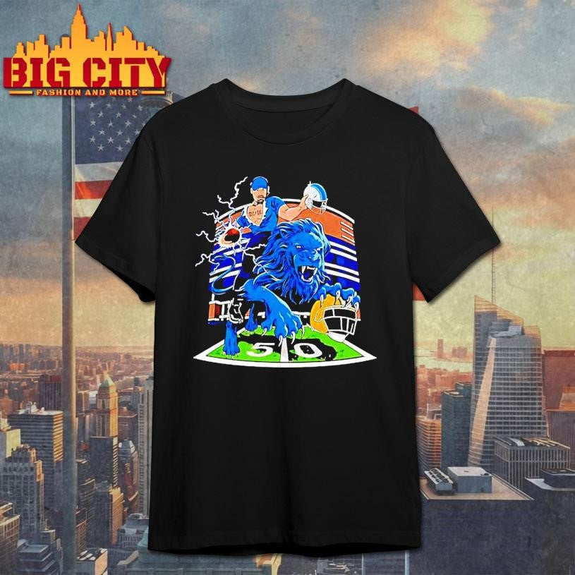 Detroit Lions Dan Campbell Motor City Graphic Shirt