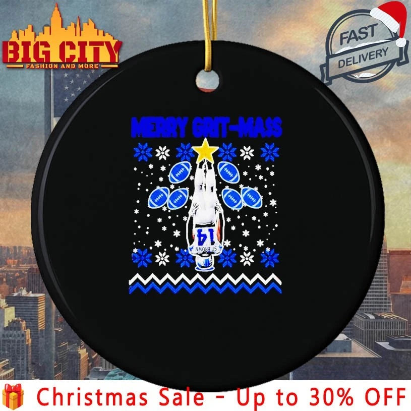 Detroit Lions Merry Grit-mas ugly christmas shirt