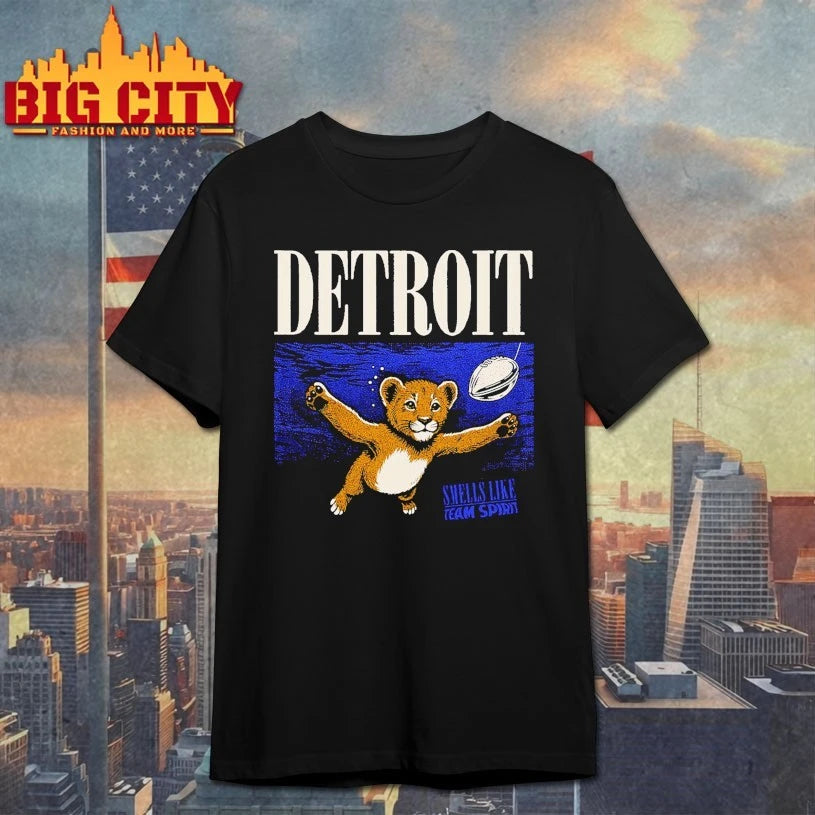 Detroit Lions Smells Like Team Spirit shirts