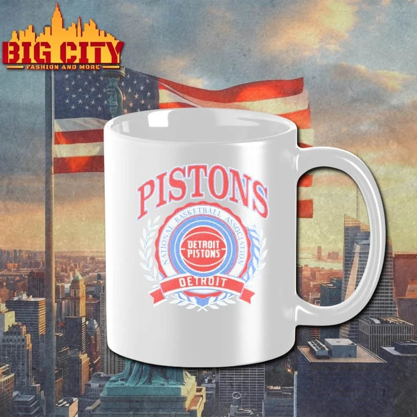 Detroit Pistons Crest National basketball association shirt