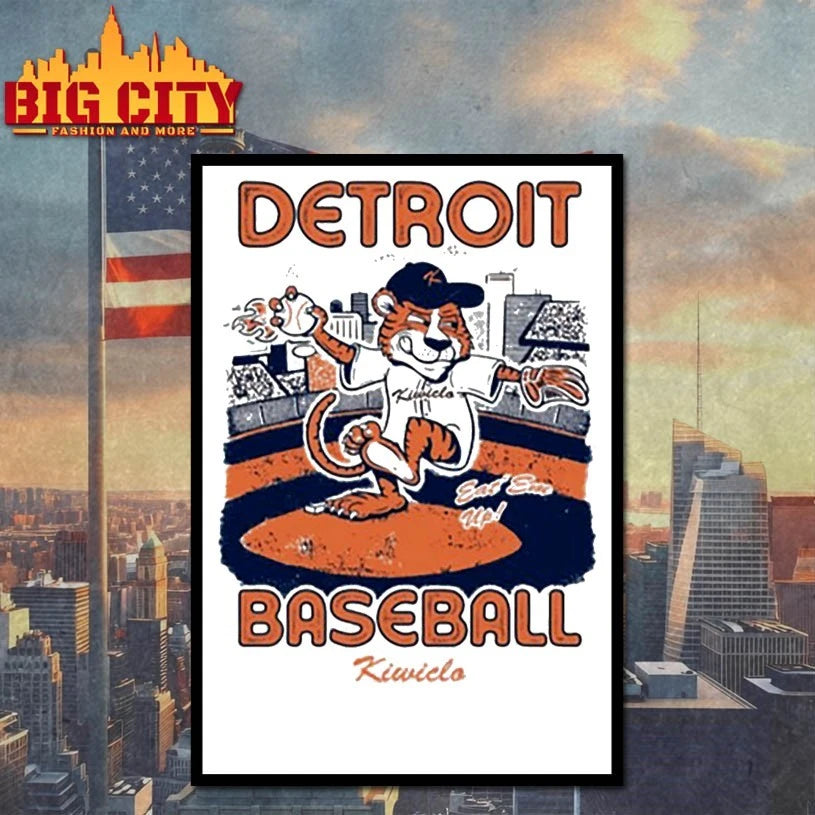 Detroit Tigers Baseball MLB Kiwiclo shirt