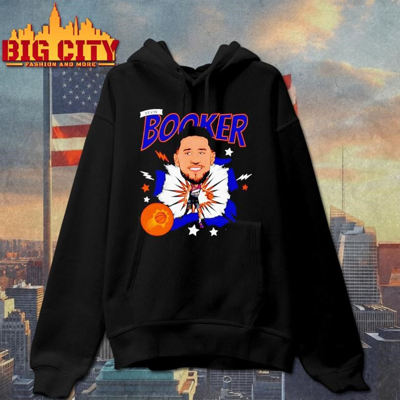 Devin Booker Phoenix Suns Caricature Shirt