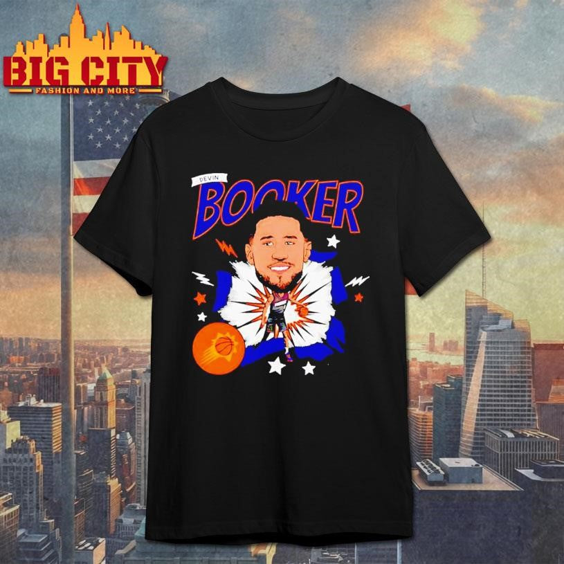 Devin Booker Phoenix Suns Caricature Shirt