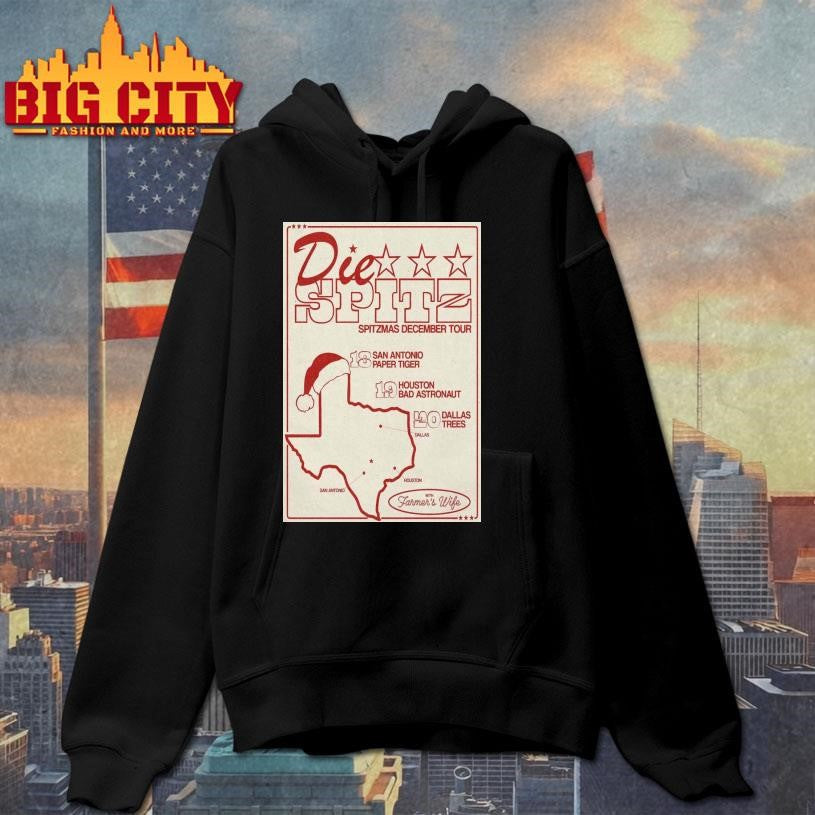 Die Spitz Spitznas December Tour 2025 Poster Shirt