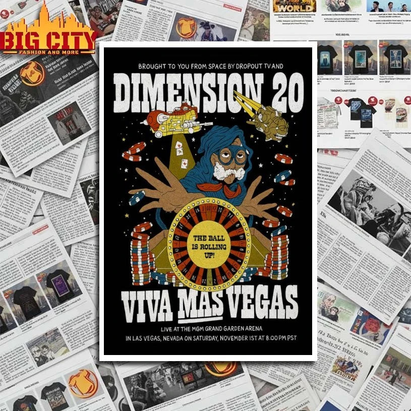 Dimension Tour 2025 Poster shirt