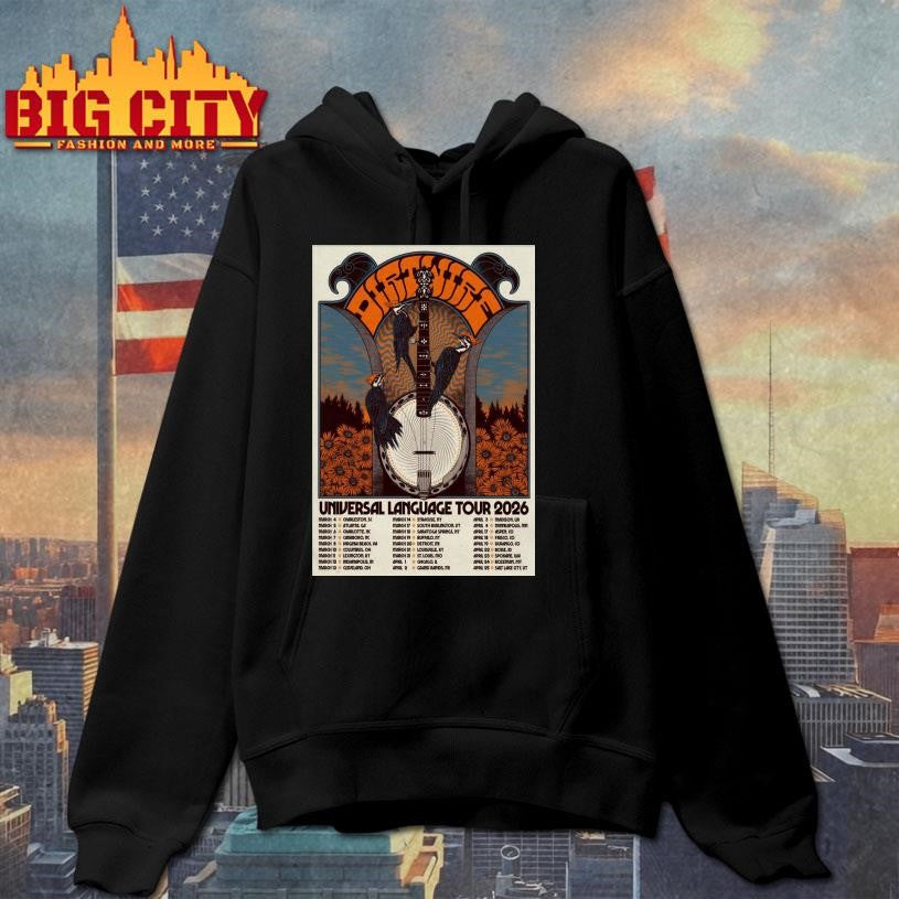 Dirtwire 2026 Universal Language Tour Poster shirt