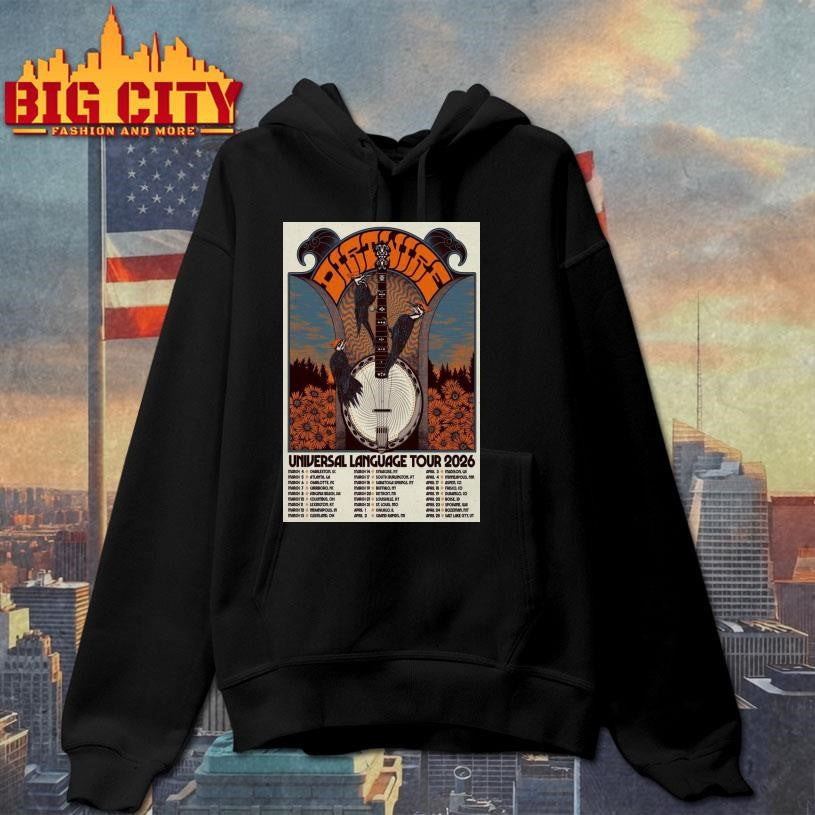 Dirtwire Universal Language Tour 2026 Poster Shirt