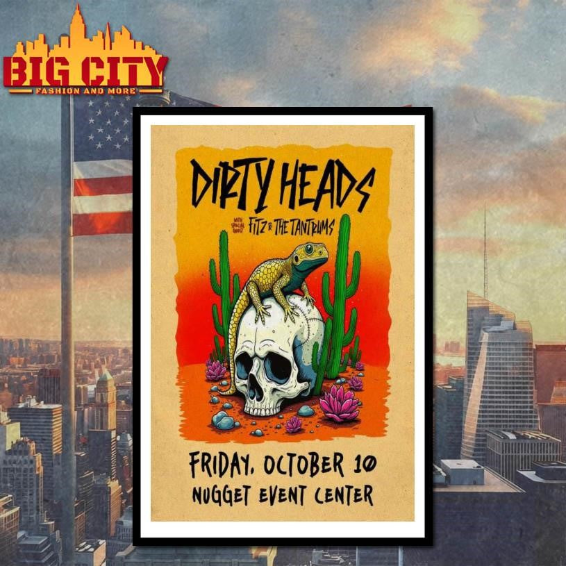 Dirty Heads Nugget Event Center Poster Shirt