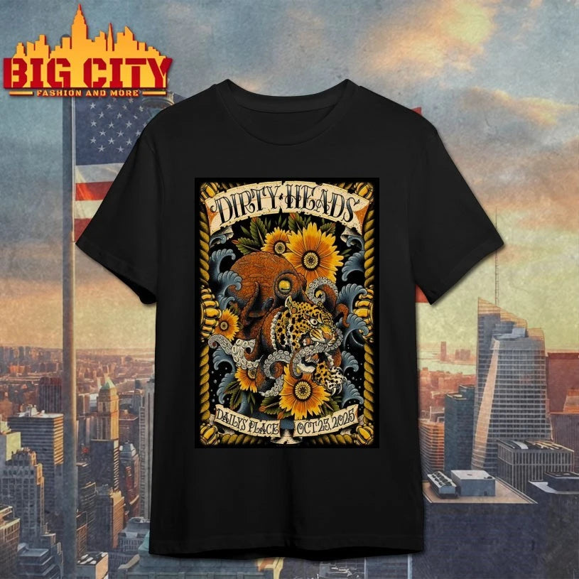 Dirty Heads Oct 23 2025 Jacksonville Tour Poster shirts