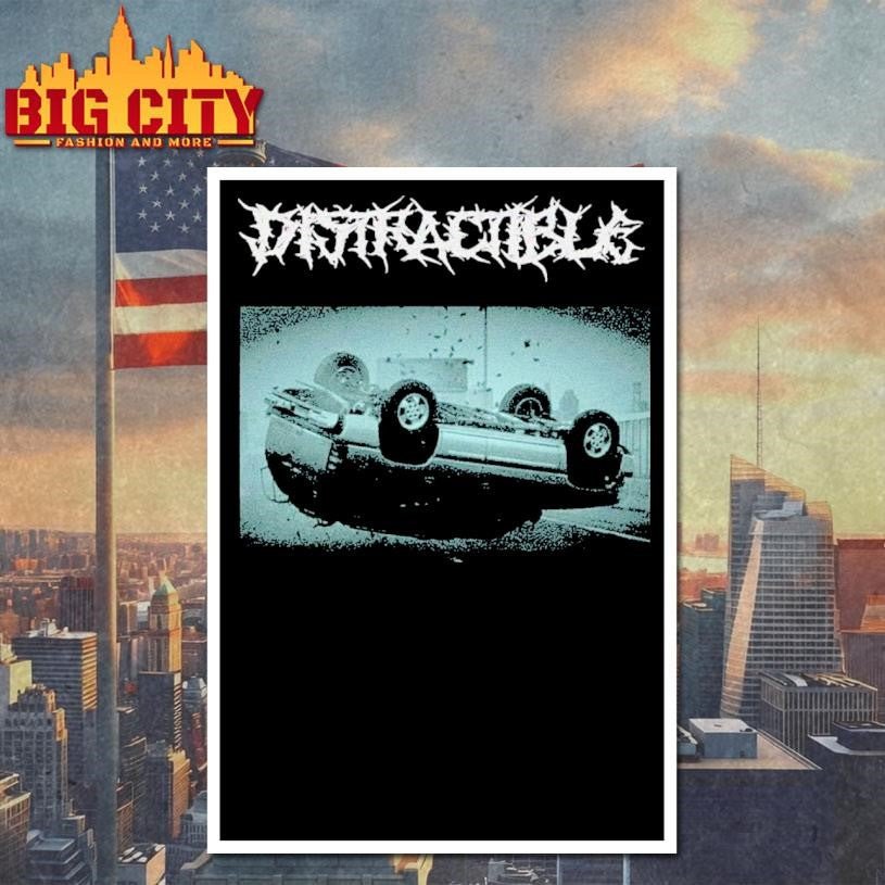 Distracible Crash Metal car shirt