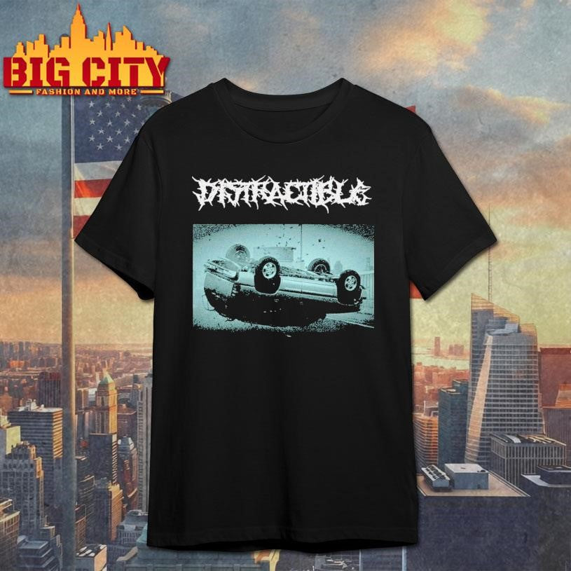 Distracible Crash Metal car shirt