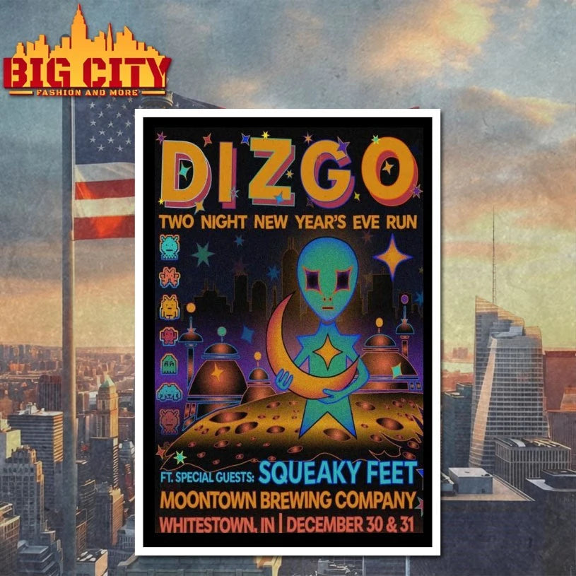 Dizgo Dec 30-31 2025 Whitestown IN Poster shirt