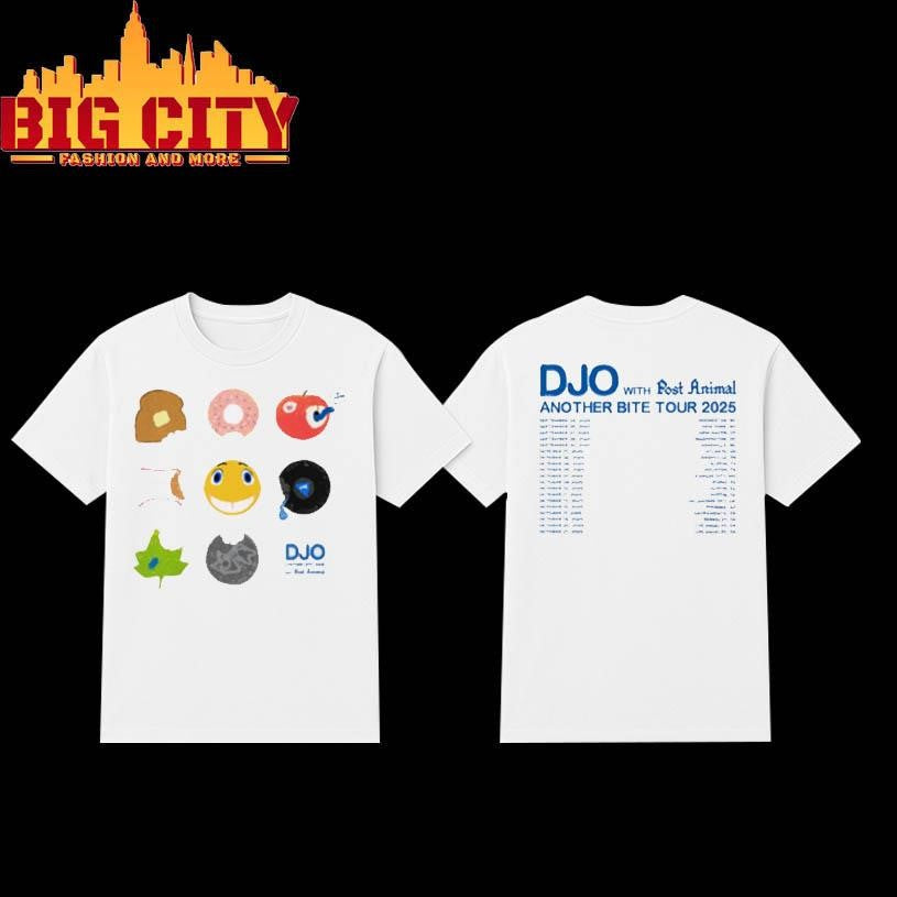 Djo Another Bite Tour 2025 Two Sided Shirt