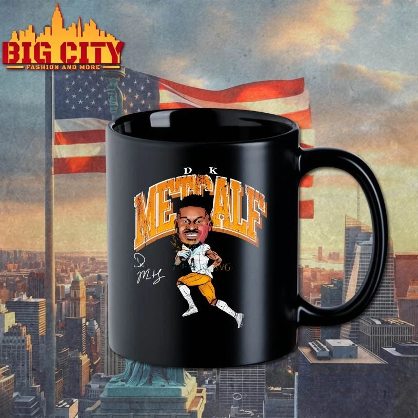 Dk Metcalf Pittsburgh Cartoon Football Shirt