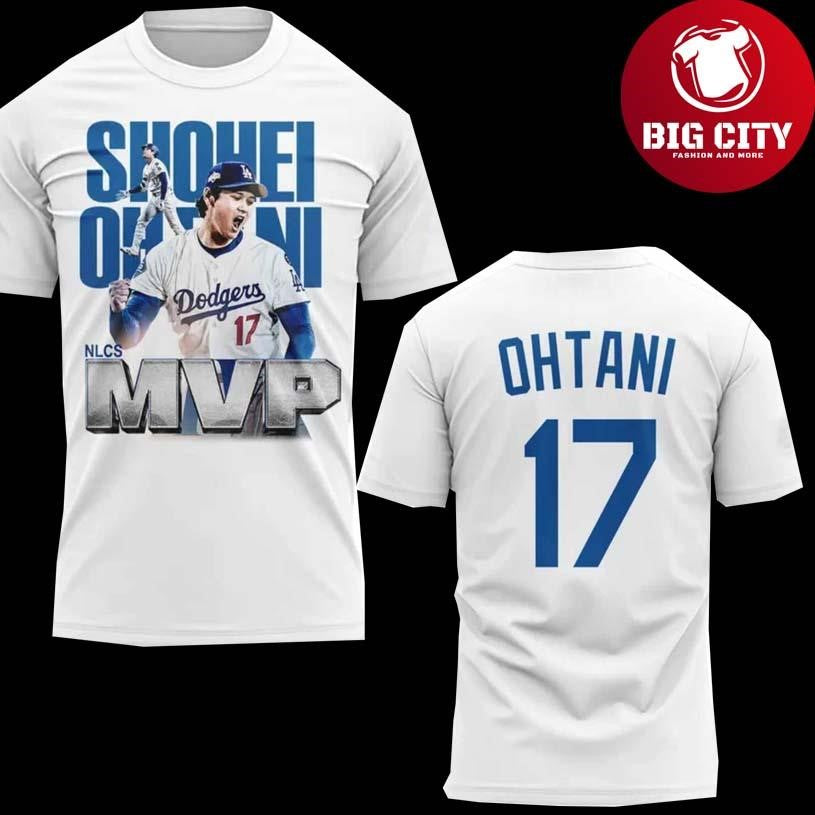 Dodgers Shohei Ohtani NLCS MVP 2025 New Two Sided Shirt