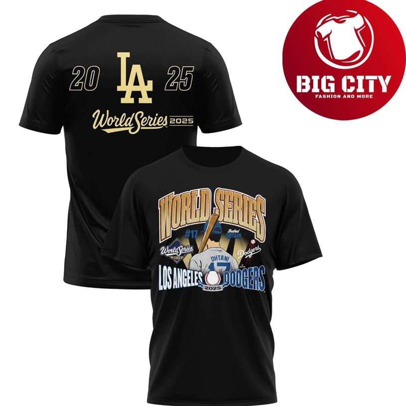 Dodgers Shohei Ohtani World Series Two Sided Shirt
