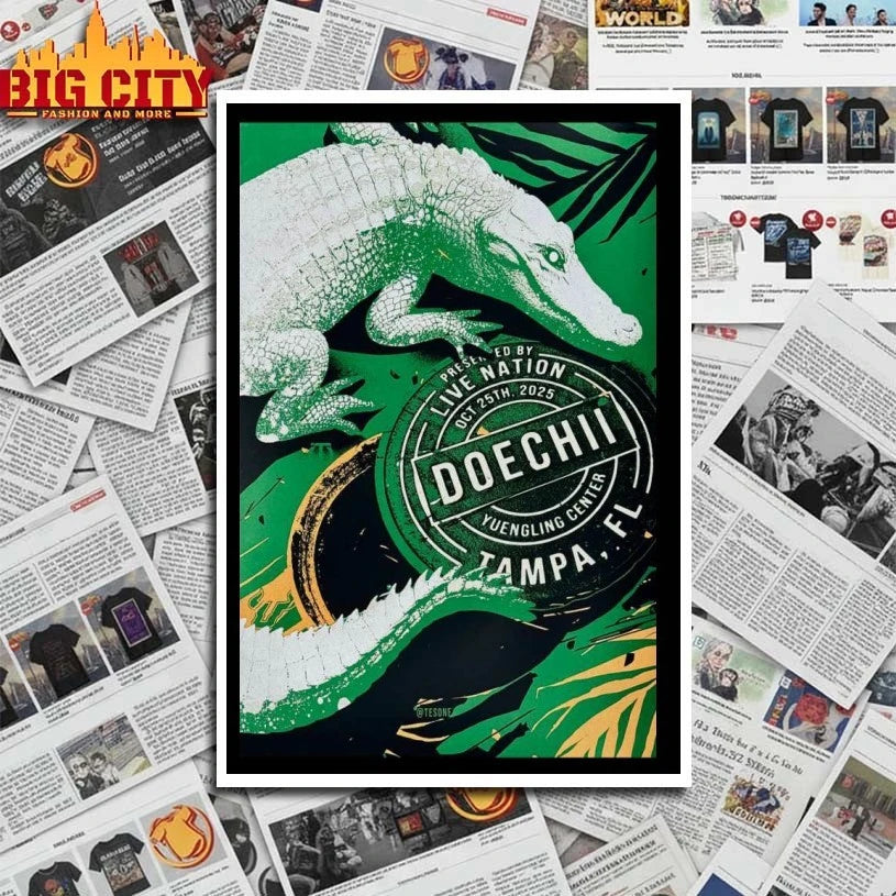 Doechii October 25, 2025 Yuengling Center. Tampa, Florida Poster shirt