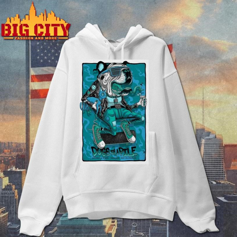 Dogs In A Pile West Hollywood Concert Poster Shirt