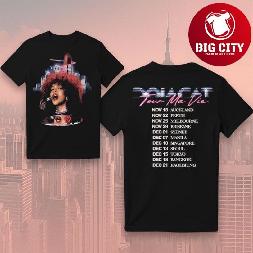 Doja Cat Tour Ma Vie Two Sided Shirt