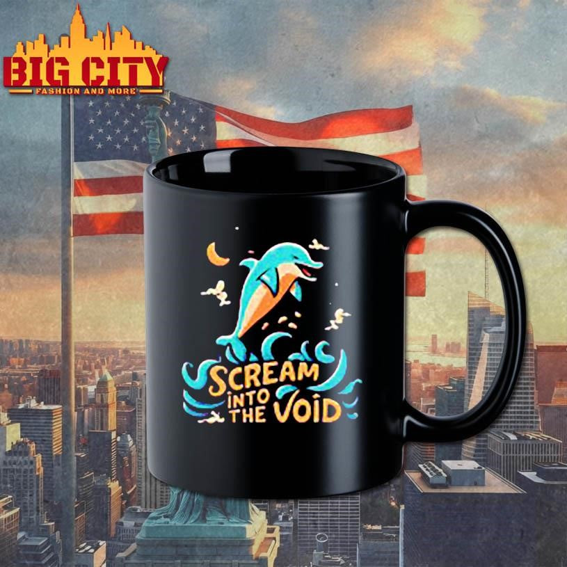 Dolphin Scream Into The Void Shirt
