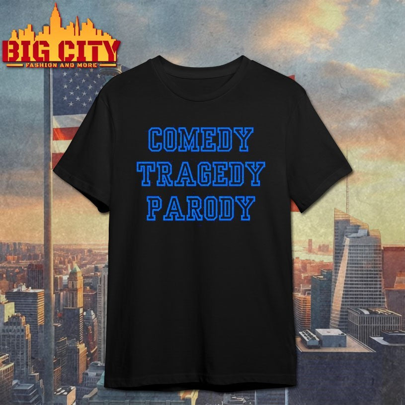 Dominic Fike Comedy Tragedy Parody Shirts