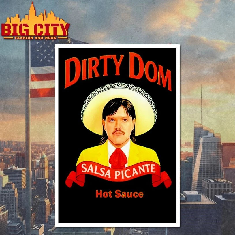 Dominik Mysterio Dirty Dom Salsa Picante Hot Sauce shirt